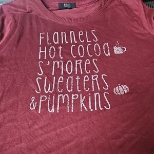 Modern Red Women's Sweater